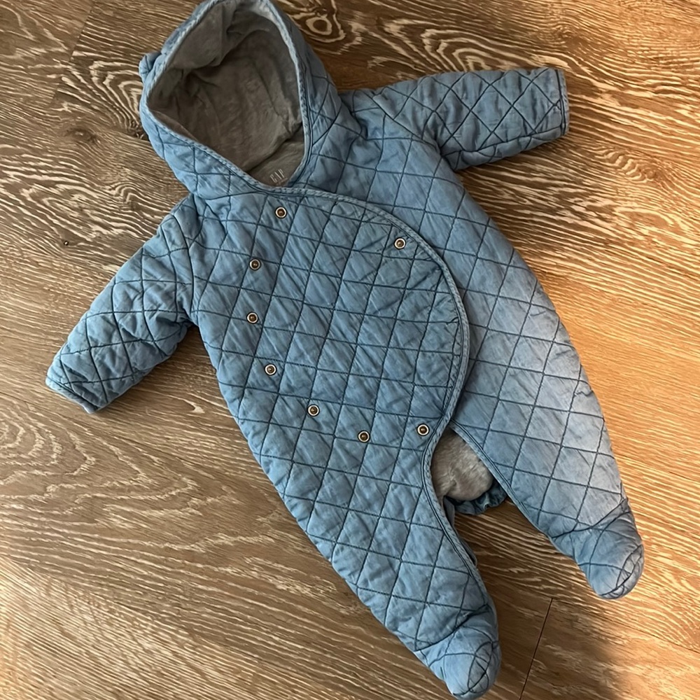 Gap baby winter body suit Denim
